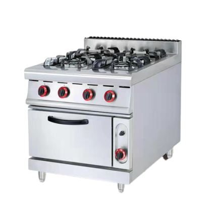 4 Burner Gas Cooker with Oven